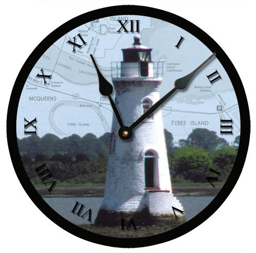 Custom Lighthouse Clock