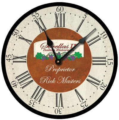 Custom Logo Clock