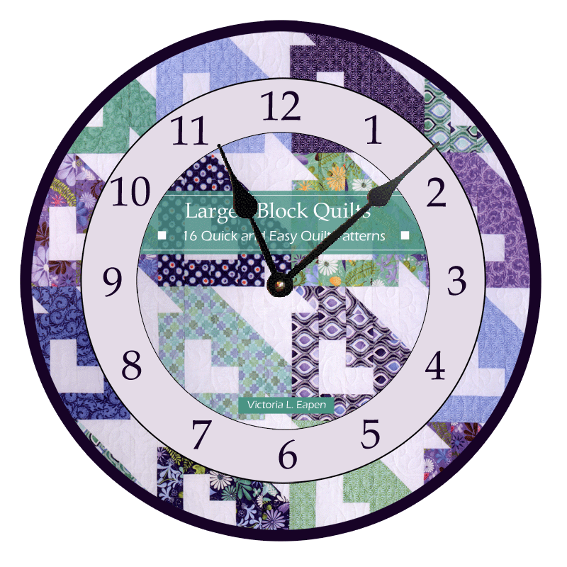 Custom Quilt Clock