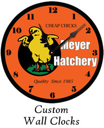 Custom Wall Clocks